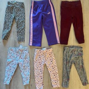 2T leggings/sweat pants bundle